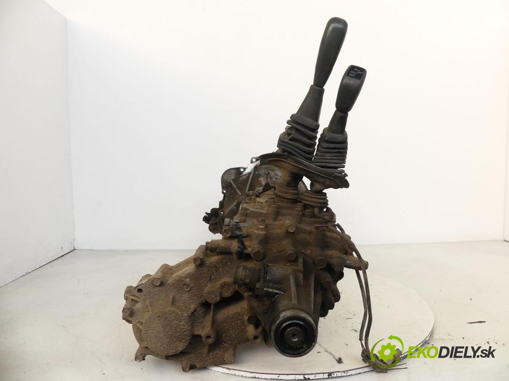 Mitsubishi Pajero II 1991-1999 2.5 TD 99 HP  73 kW 2500 cm3  Prevodovka - manuálne
