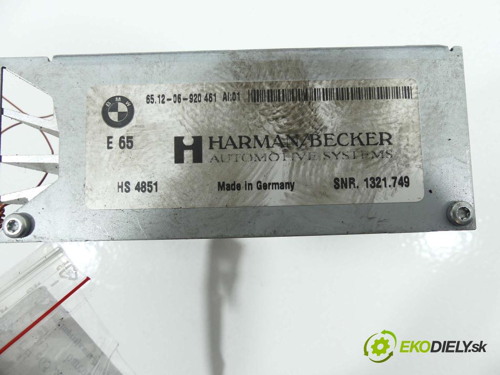 Bmw 7 e65 2001-2008 258 hp  190 kW 4000 cm3  zesilovač  (Zesilovače)