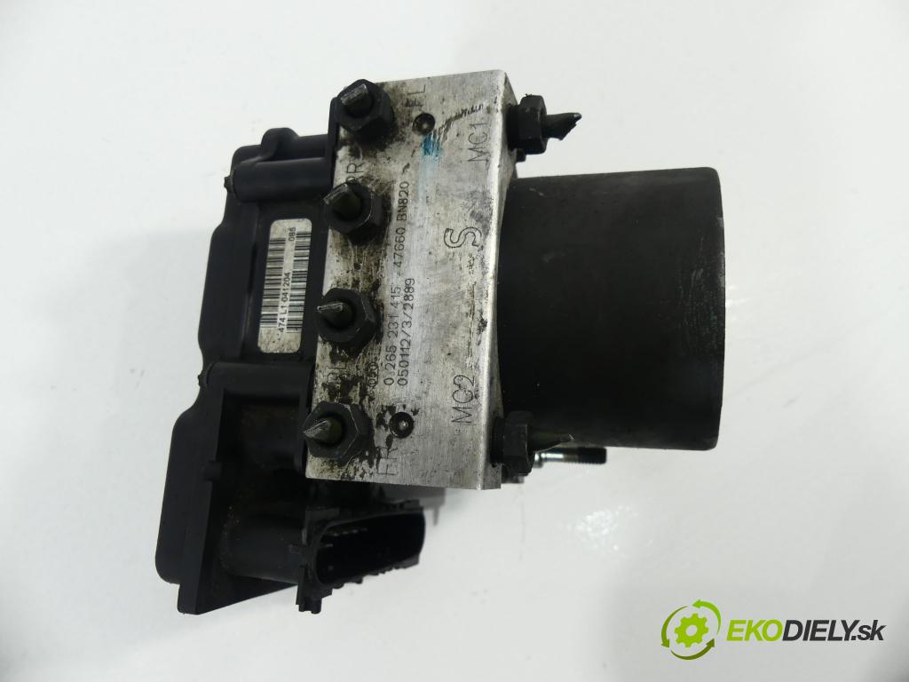 Nissan Almera N16 2000-2006 1.5 16V 98 hp  72 kW 1500 cm3  pumpa ABS  (Pumpy brzdové)