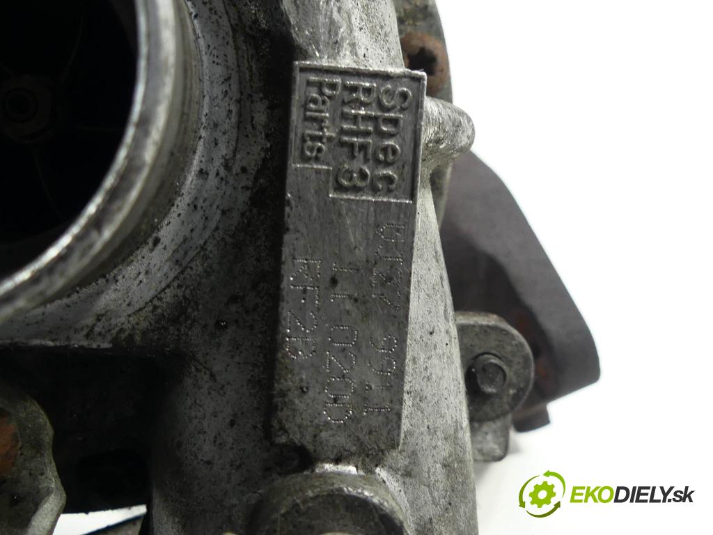 Mazda 626 2.0 DITD 101 HP  74 kW 2000 cm3  Turbodúchadlo,turbo  (Turbodúchadlá (kompletné))