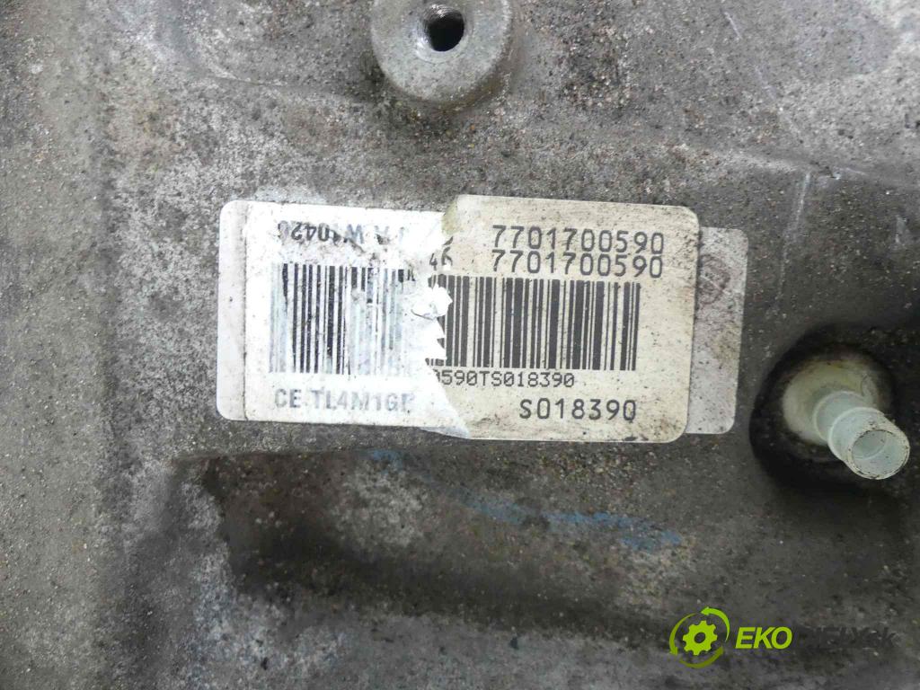 Renault Fluence 2.0 16V 140 HP 103 kW 2000 cm3 Prevodovka - manuálne