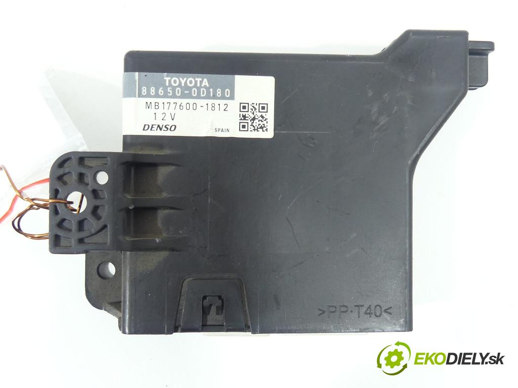 Toyota Yaris II 2005-2011 1.4 D4D 90 HP  66 kW 1400 cm3  Modul Riadiaca jednotka  (Ostatné)