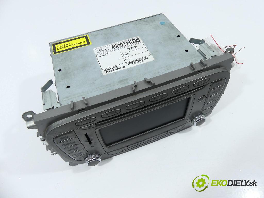 Ford Mondeo Mk4 2007-2014 2.0 TDCI 140 HP  103 kW 2000 cm3  RADIO  (Audio zariadenia)