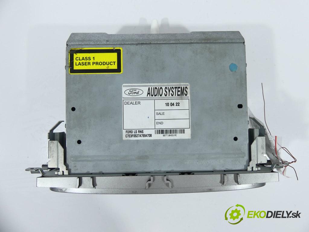 Ford Mondeo Mk4 2007-2014 2.0 TDCI 140 HP  103 kW 2000 cm3  RADIO  (Audio zariadenia)