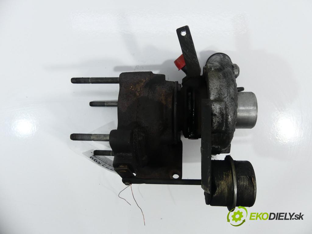 Fiat Multipla 1998-2004 1.9 JTD 105 HP  77 kW 1900 cm3  Turbodúchadlo,turbo  (Turbodúchadlá (kompletné))