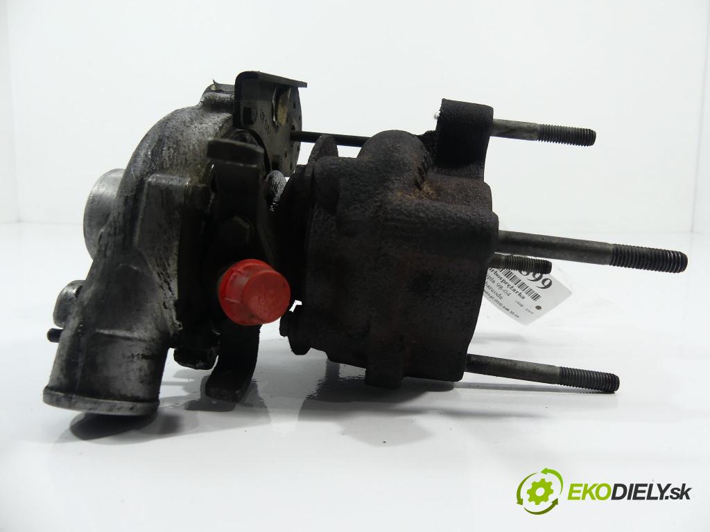 Fiat Multipla 1998-2004 1.9 JTD 105 HP  77 kW 1900 cm3  Turbodúchadlo,turbo  (Turbodúchadlá (kompletné))