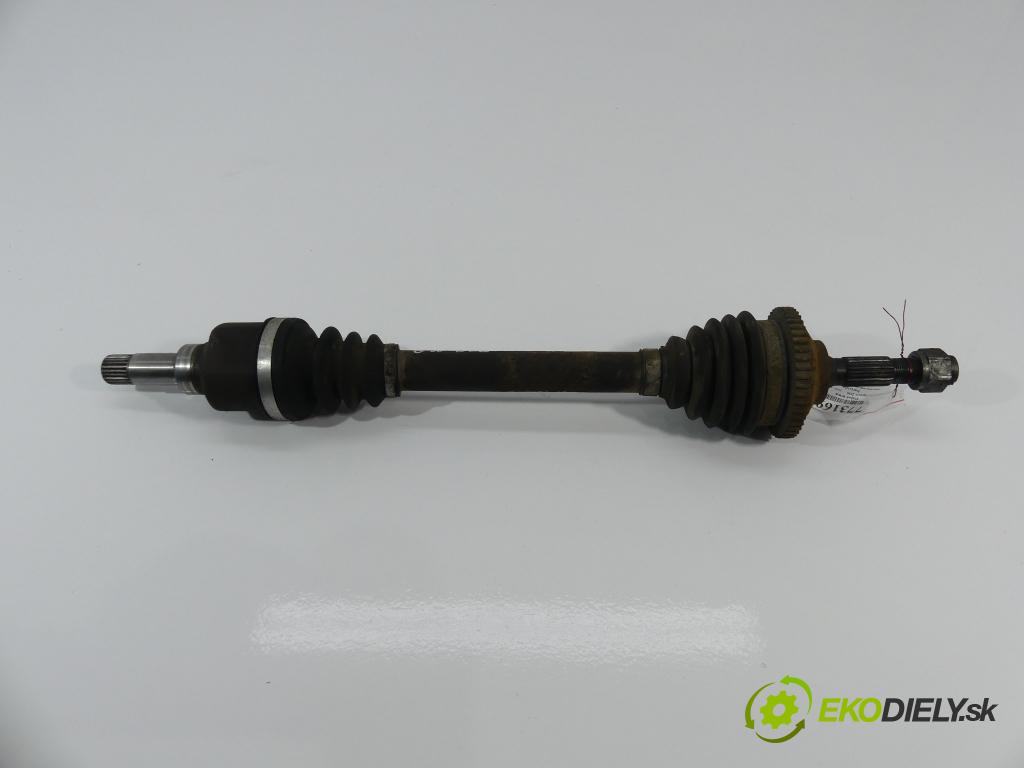 Peugeot 206 1.4 HDI 68 HP 50 kW 1400 cm3 Poloos ľavá strana (Poloosy)