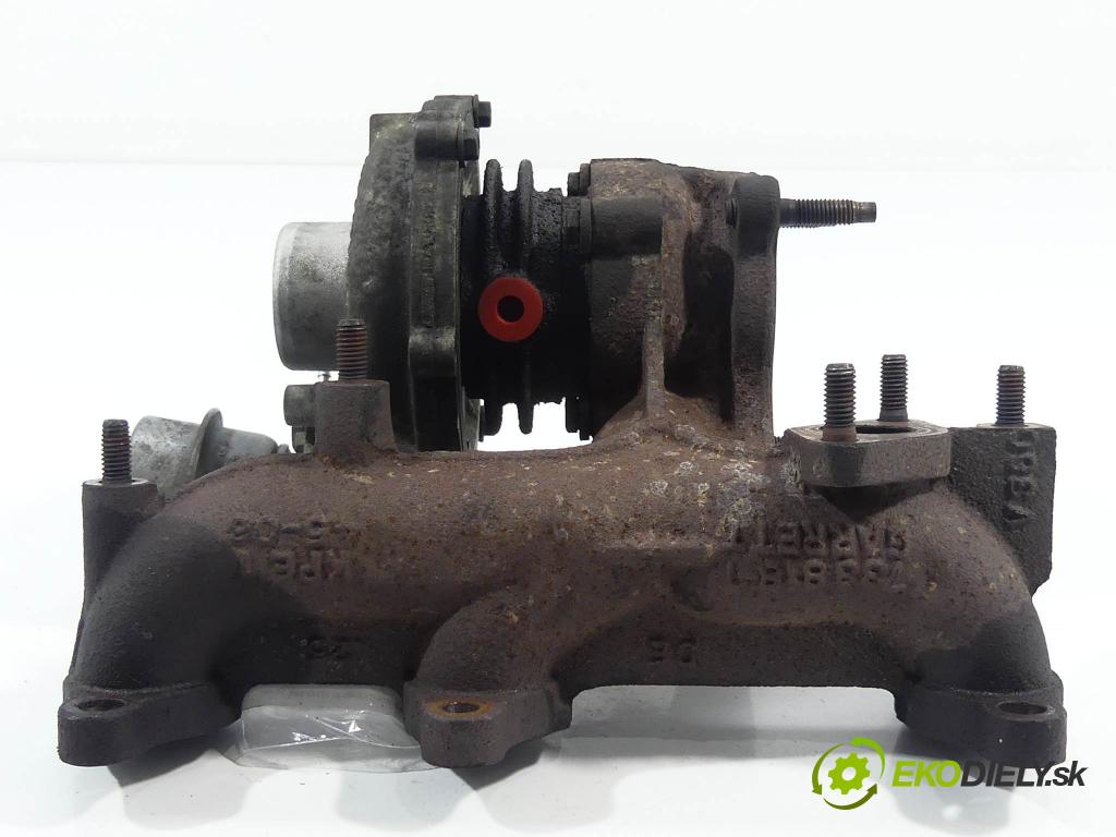 Skoda Fabia II 2007-2014 1.4 TDI 80 HP  59 kW 1400 cm3  Turbodúchadlo,turbo  (Turbodúchadlá (kompletné))