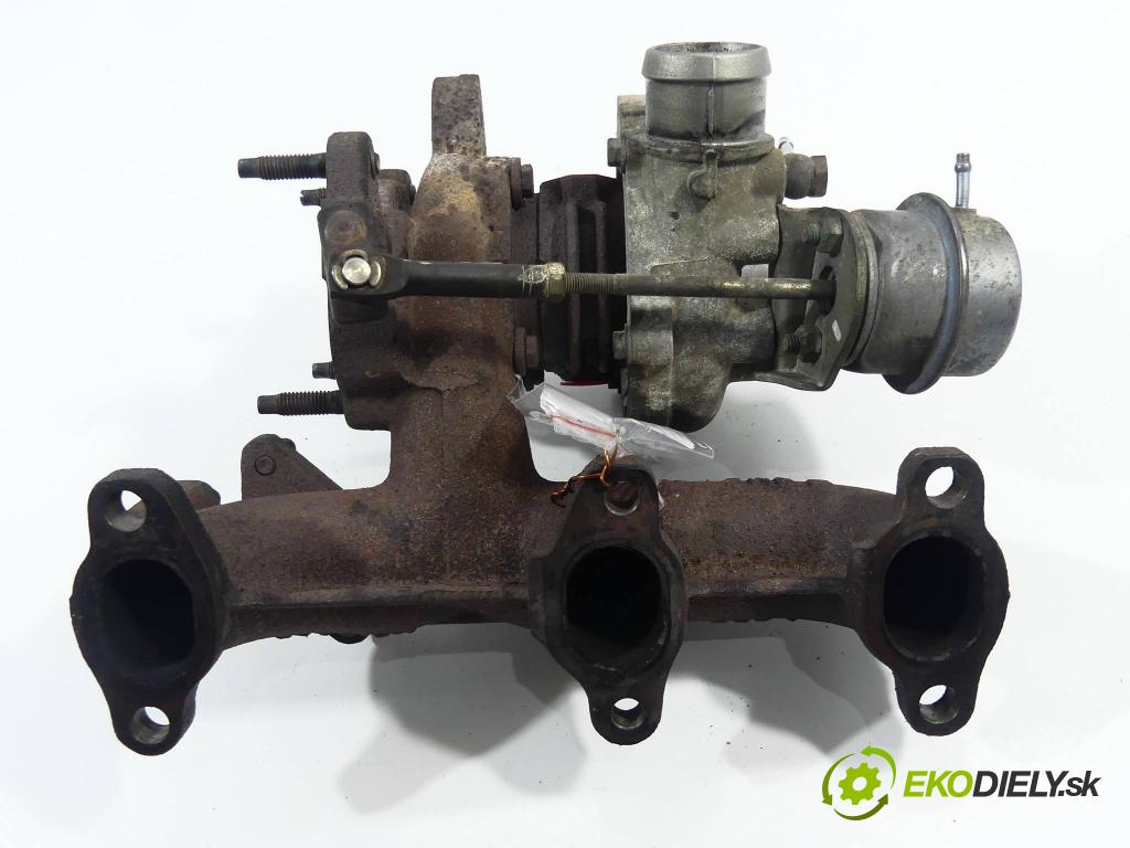 Skoda Fabia II 2007-2014 1.4 TDI 80 HP  59 kW 1400 cm3  Turbodúchadlo,turbo  (Turbodúchadlá (kompletné))