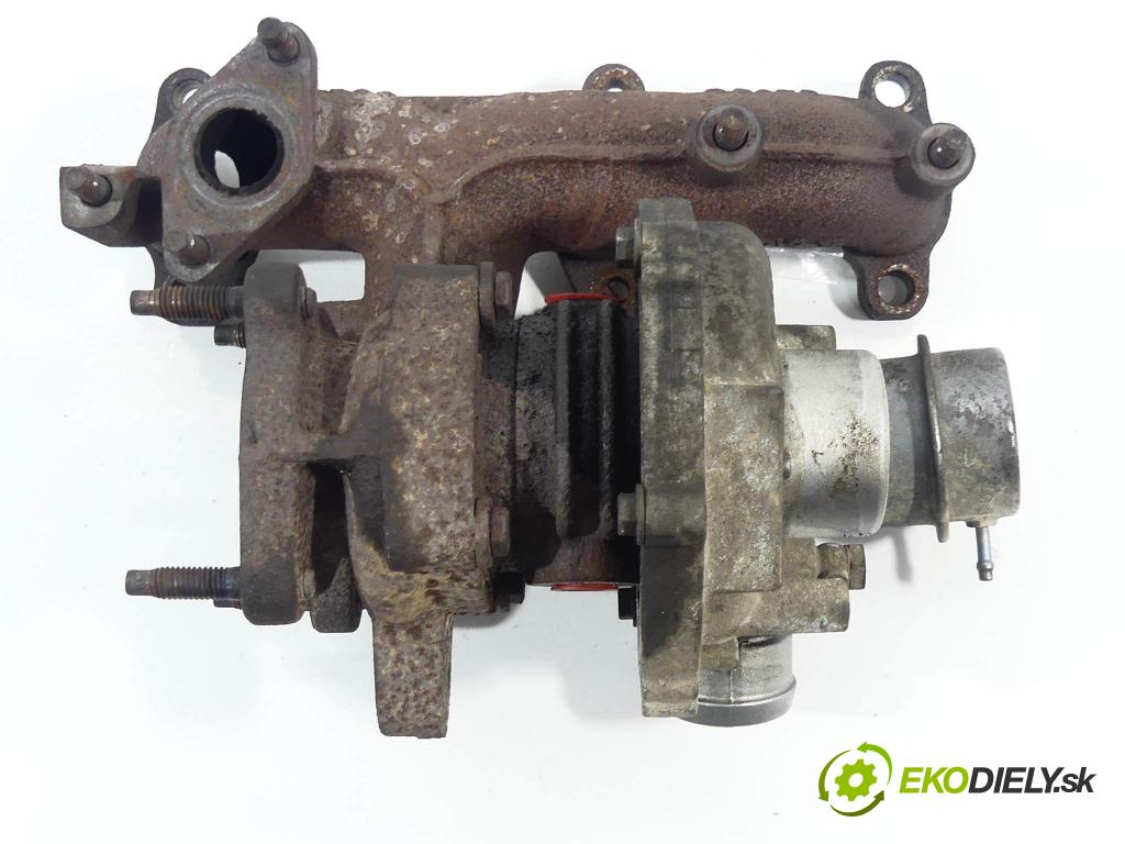 Skoda Fabia II 2007-2014 1.4 TDI 80 HP  59 kW 1400 cm3  Turbodúchadlo,turbo  (Turbodúchadlá (kompletné))