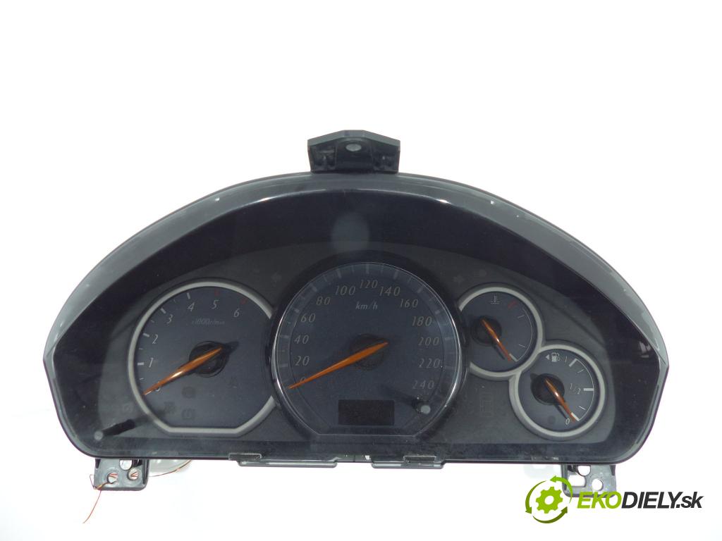 Mitsubishi Grandis 2.0 136 HP  100 kW 2000 cm3  Prístrojovka  (Prístrojové dosky, displeje)