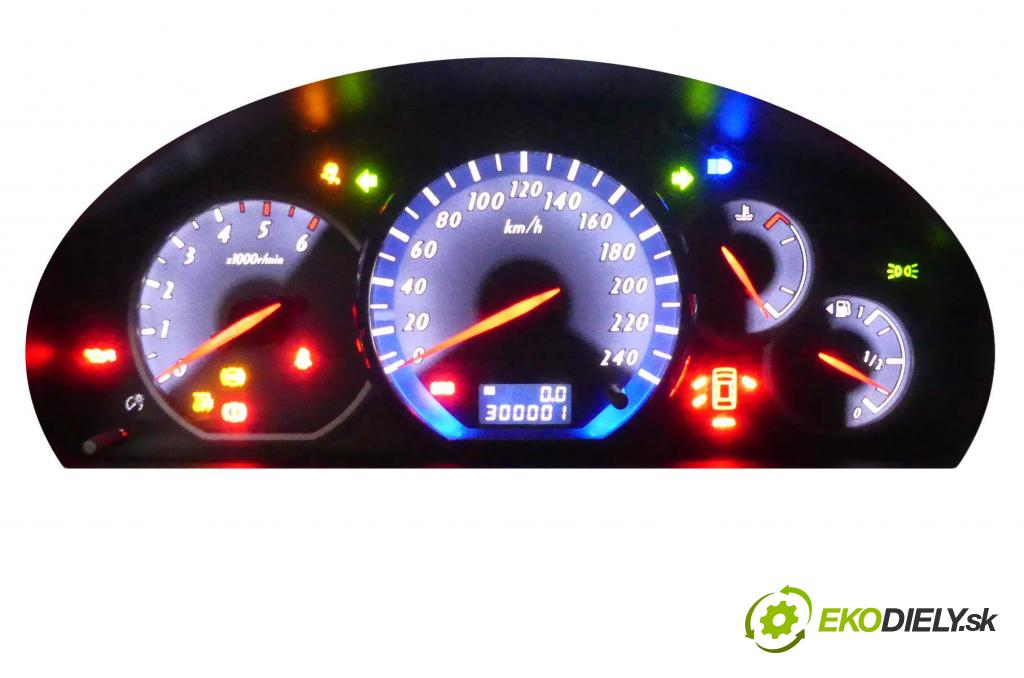 Mitsubishi Grandis 2.0 136 HP  100 kW 2000 cm3  Prístrojovka  (Prístrojové dosky, displeje)