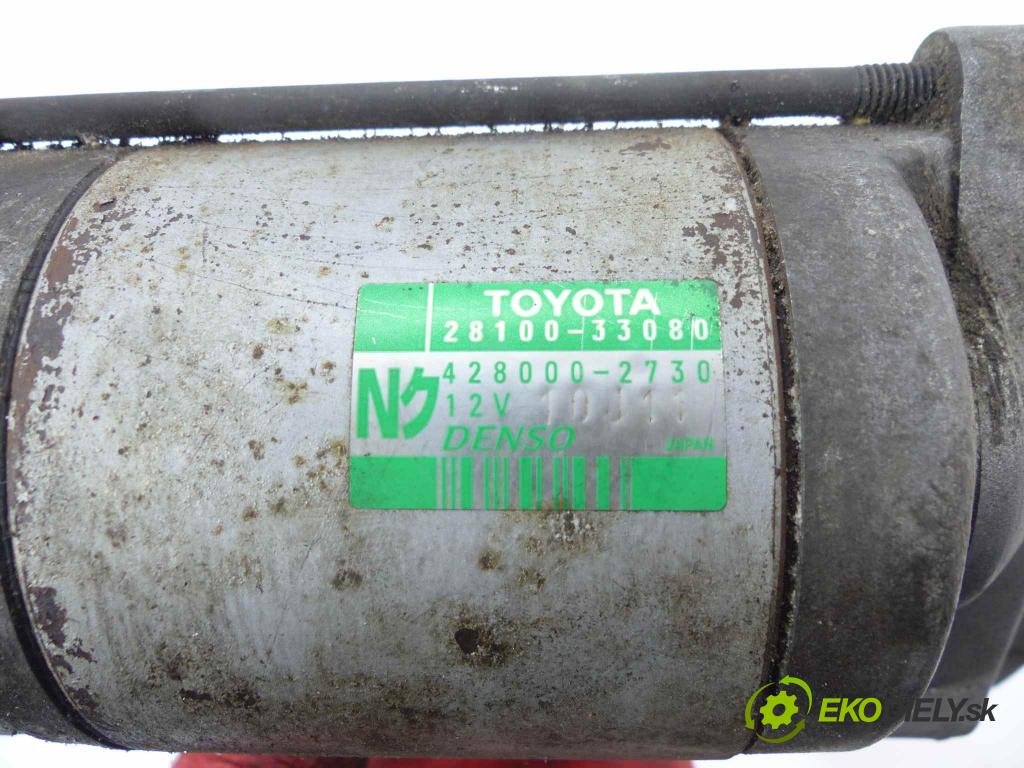 Toyota Corolla E15 2007-2014 1.4 D4D 90 hp  66 kW 1400 cm3  startér  (Startéry)
