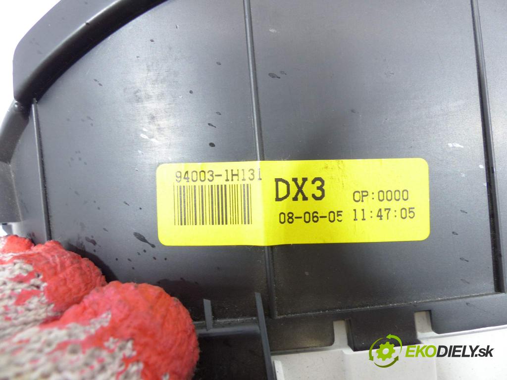 Kia Ceed I 2006-2012 1.6 CRDi 90 HP  66 kW 1600 cm3  Prístrojovka  (Prístrojové dosky, displeje)