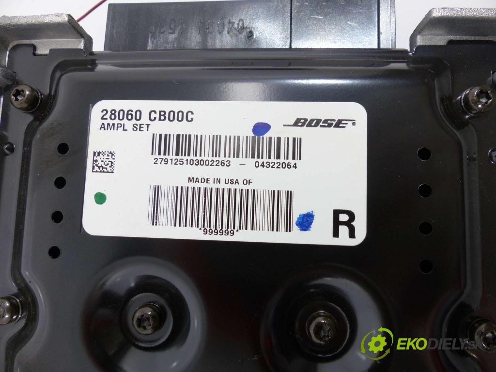 Nissan Murano Z50 2003-2008 3.5 V6 234km  172 kW 3500 cm3  Zosilňovač  (Zosilňovače)