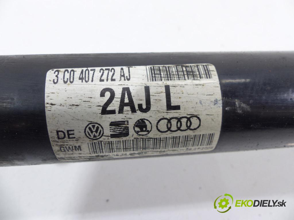 Vw Passat B6 2005-2010 2.0 TDI 170 hp  125 kW 2000 cm3  poloos pravá  (Poloosy)