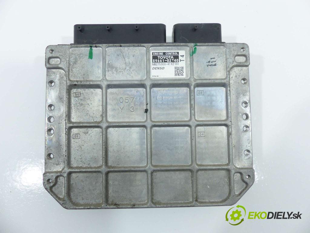 Toyota Corolla E15 2007-2014 1.6 VVTI 132  HP  97 kW 1600 cm3  Jednotka riadiaca