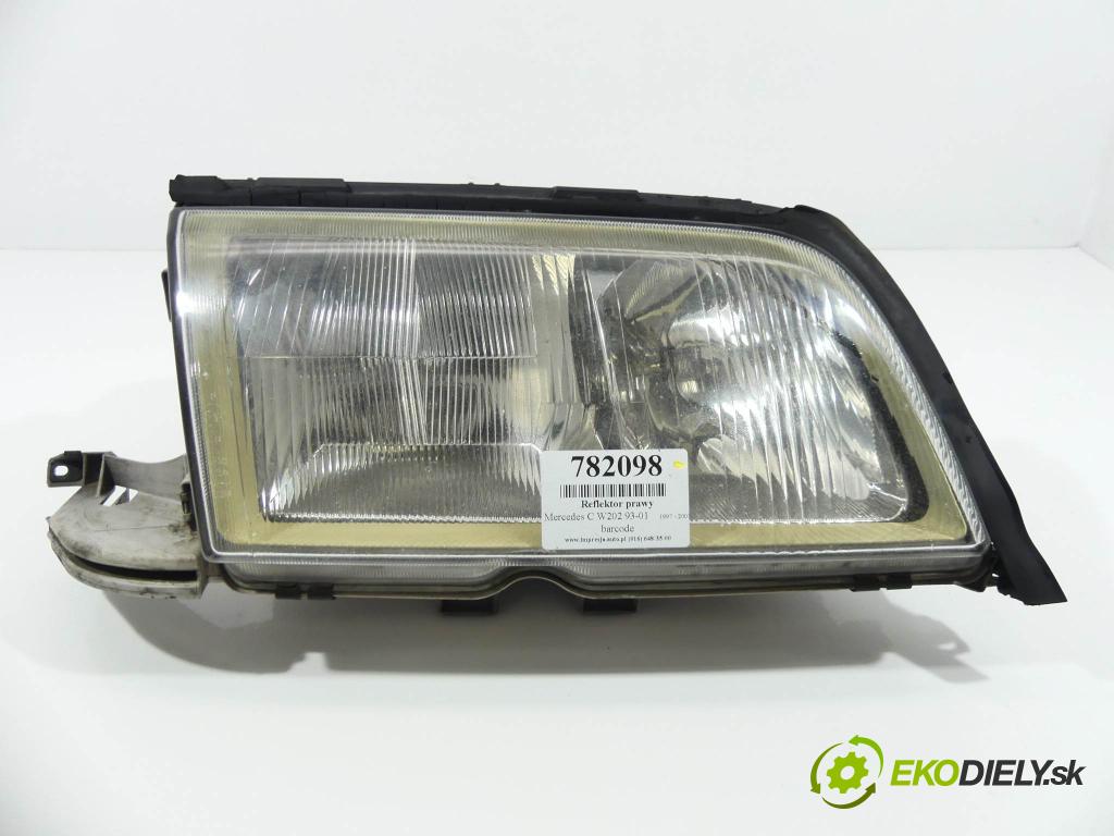 Mercedes C W202 1993-2001 2.2d 95 HP  70 kW 2200 cm3  Svetlomet pravy  (Pravé)