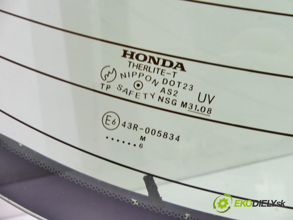 Honda Legend IV 2004-2012 3.5 V6  217 kW 3500 cm3  okno zadní část  (Okna zadní)