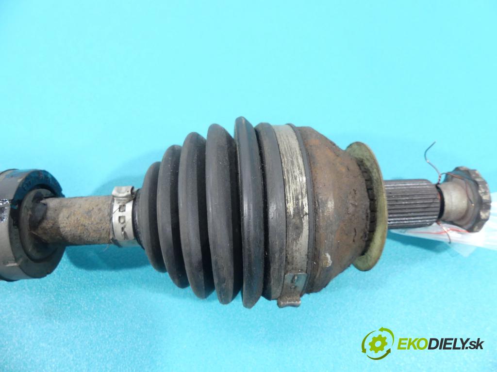 Skoda Fabia II 2007-2014 1.4 TDI 80 hp  59 kW 1400 cm3  poloos levá strana  (Poloosy)