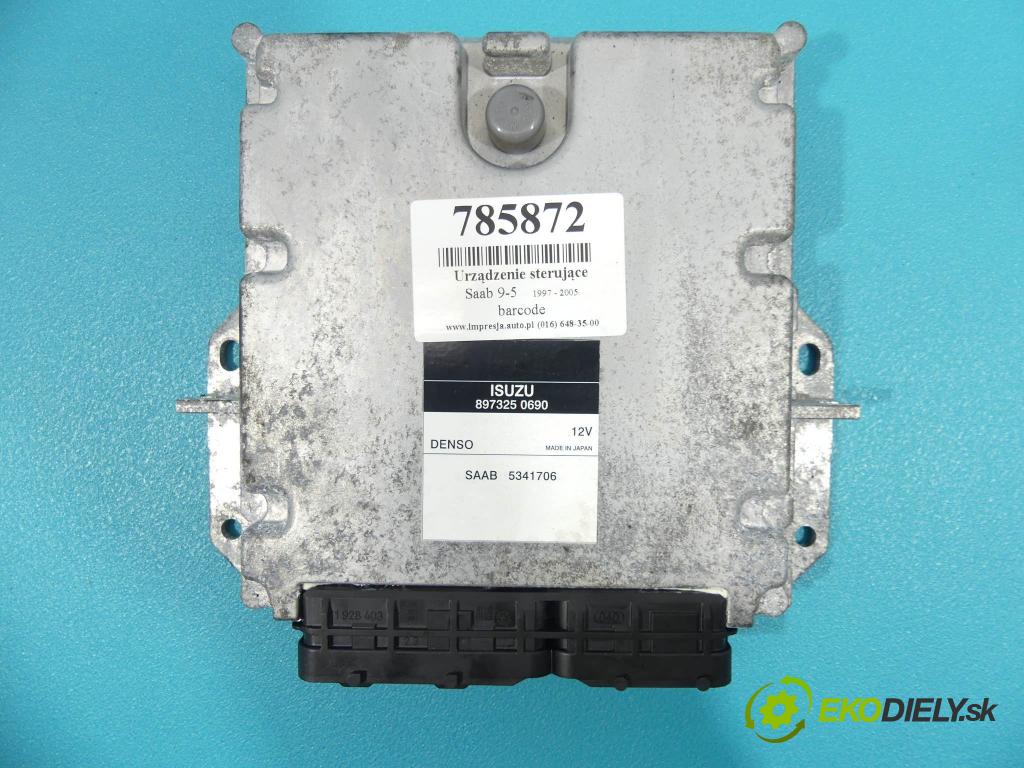 Saab 9-5 3.0 TiD V6 177 hp  130 kW 3000 cm3  jednotka řídící