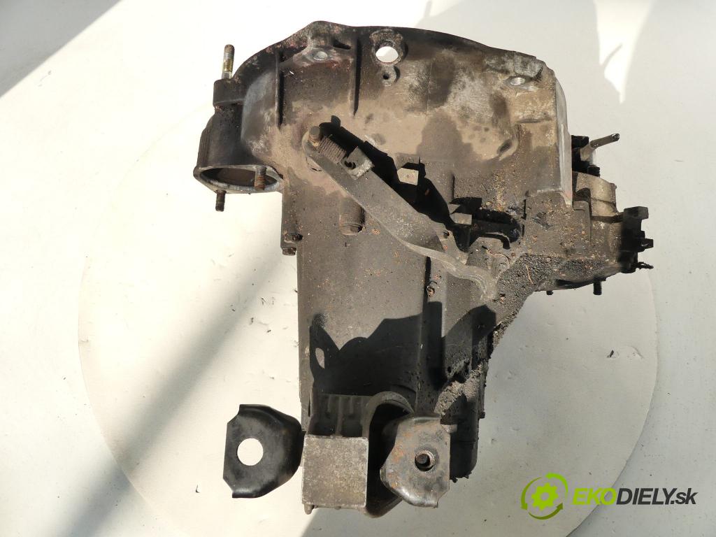 Skoda Felicia 1.6 8V 75 HP  55 kW 1600 cm3  Prevodovka - manuálne