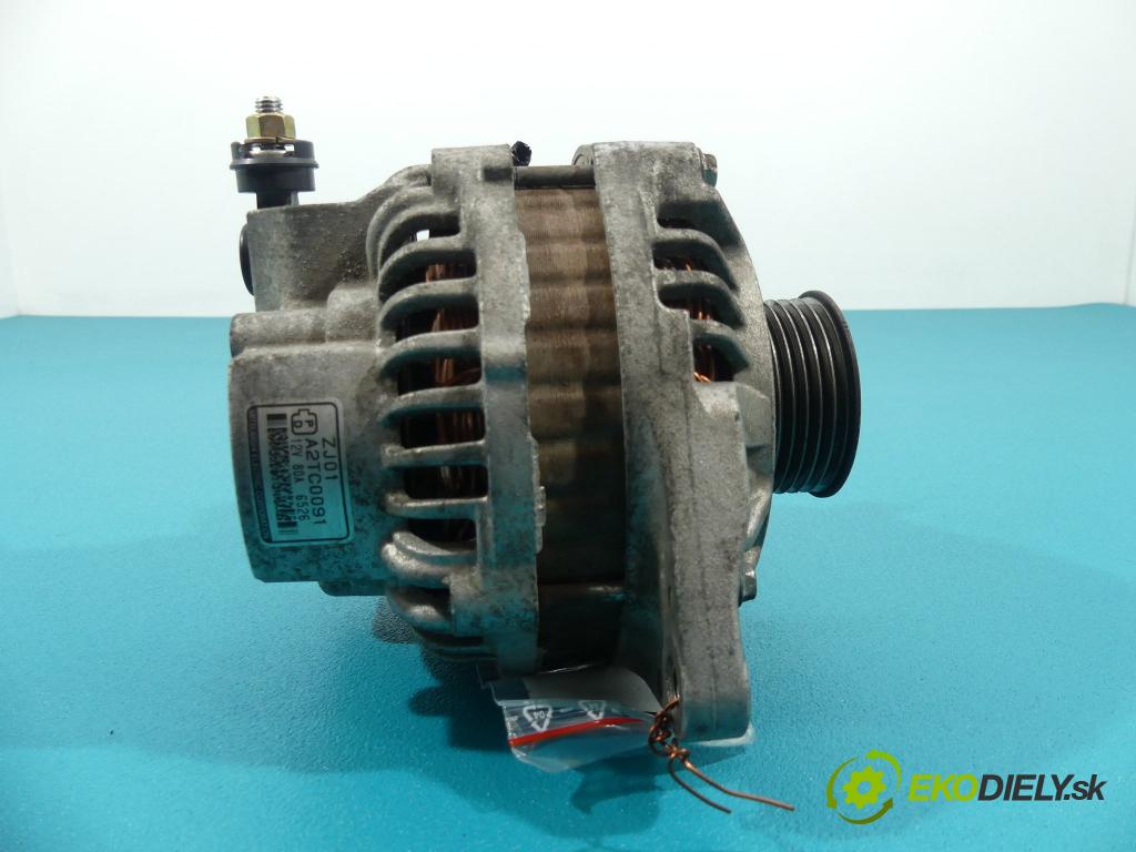 Mazda 3 I BK 2003-2009 1.6 16V 105 HP  77 kW 1600 cm3  Alternátor  (Alternátory)