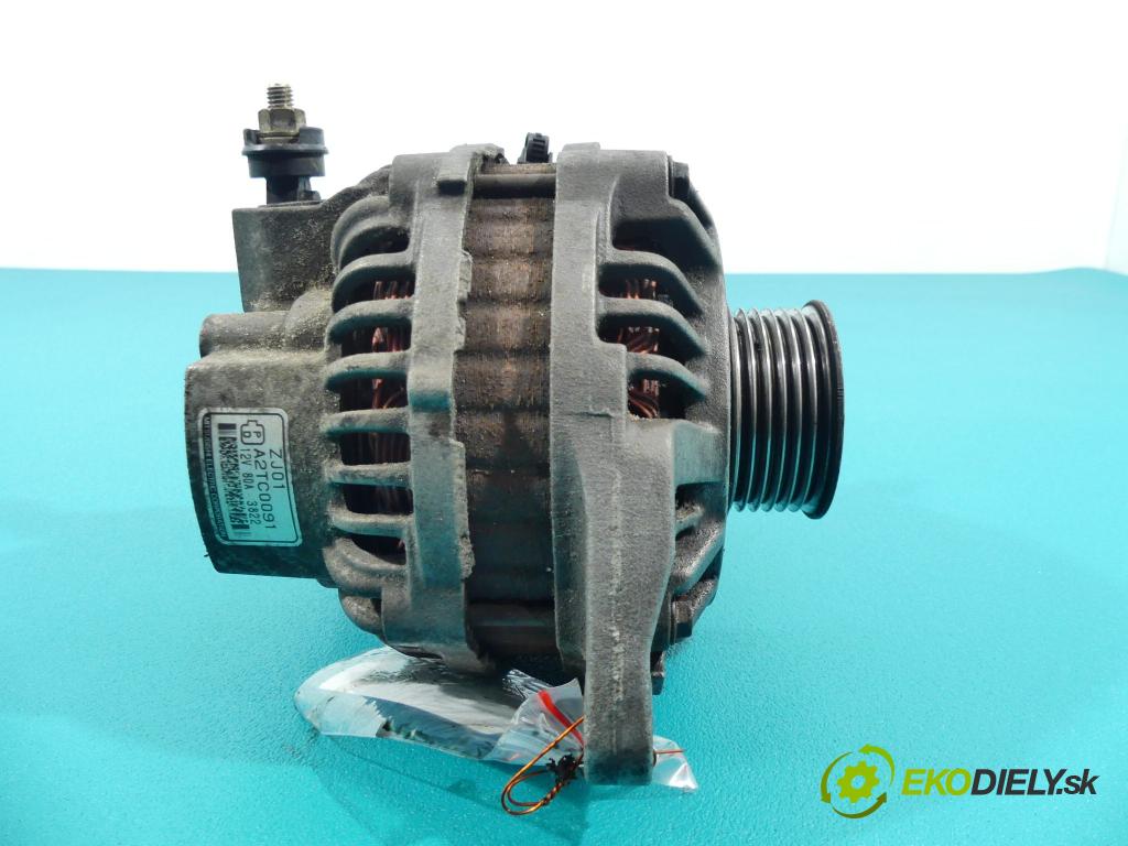 Mazda 3 I BK 2003-2009 1.6 16V 105 HP  77 kW 1600 cm3  Alternátor  (Alternátory)
