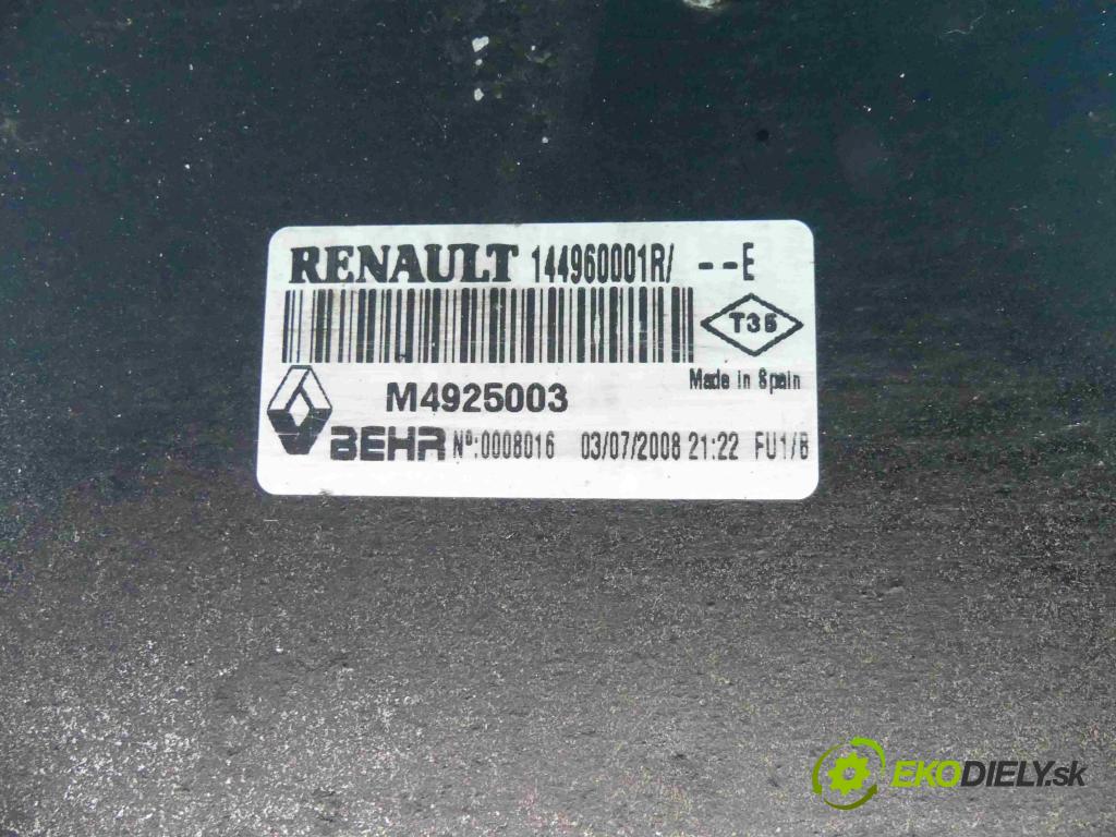 Renault Laguna III 2007-2015 2.0 DCI 178km  131 kW 2000 cm3  intercooler  (Chladiče nasávaného vzduchu (intercoolery))