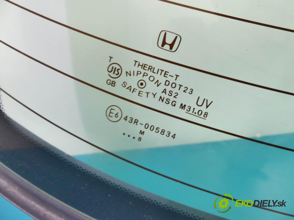 Honda Legend IV 2004-2012 3.7 V6  217 kW 3700 cm3  Okno zadná  (Sklá zadné)