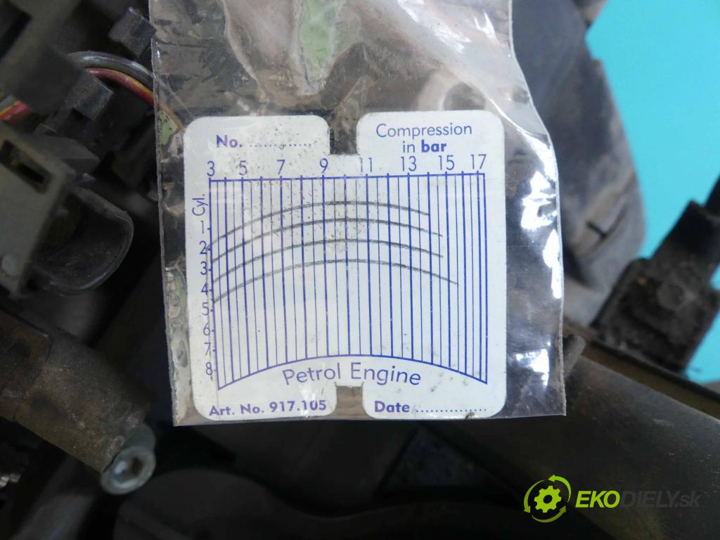 Vw Polo III 6N 1994-2001 1.4 8V 60 hp  44 kW 1400 cm3  motor AUD