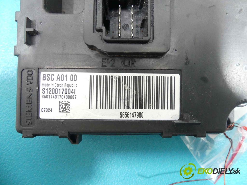 Citroen C4 2004-2011 1.6 HDI 90 HP  66 kW 1600 cm3  Modul Riadiaca jednotka  (Ostatné)