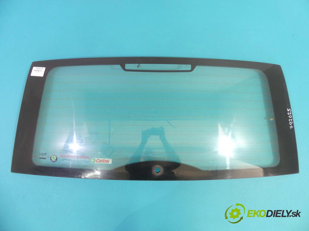 Skoda Roomster 1.4 16V 86 hp  63 kW 1400 cm3  okno zadní část  (Okna zadní)