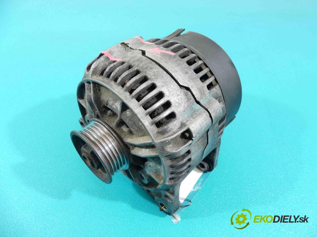 Audi A4 B5 1994-2001 1.9 TDI 90 HP  66 kW 1900 cm3  Alternátor 0123515008 (Alternátory)