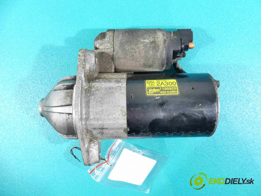 Hyundai I30 I 2007-2012 1.6 CRDi 90 HP 66 kW 1600 cm3 Štartér 361002A300 (Štartéry)