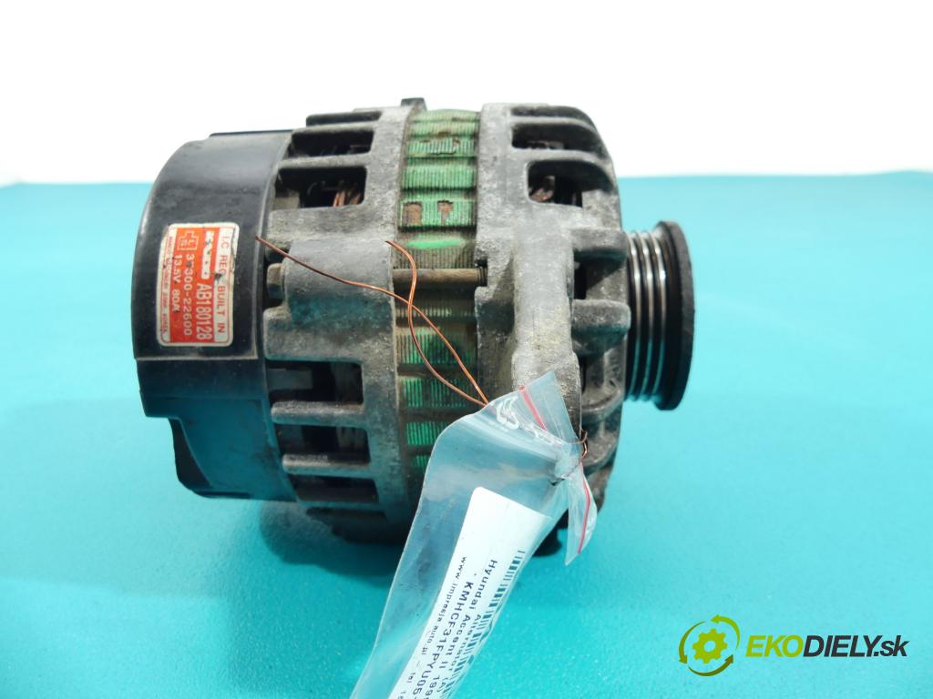 Hyundai Accent II 1999-2005 1.3 12V 86 HP 63 kW 1300 cm3 Alternátor ...