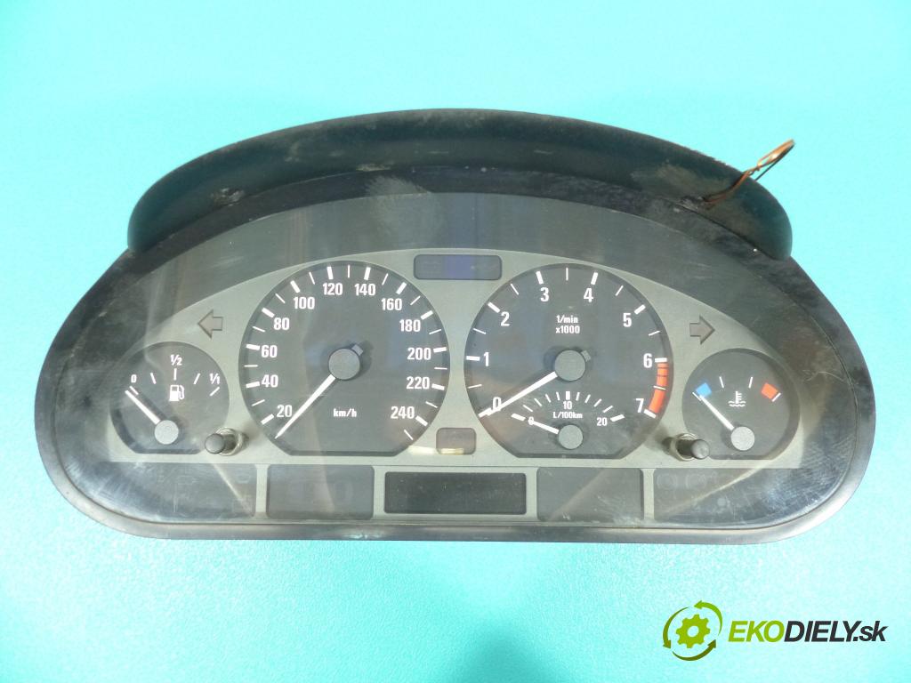 Bmw 3 e46 1998-2007 1,9.0 8V 105 HP manual 77 kW 1800 cm3  Prístrojovka 0263606072 (Prístrojové dosky, displeje)