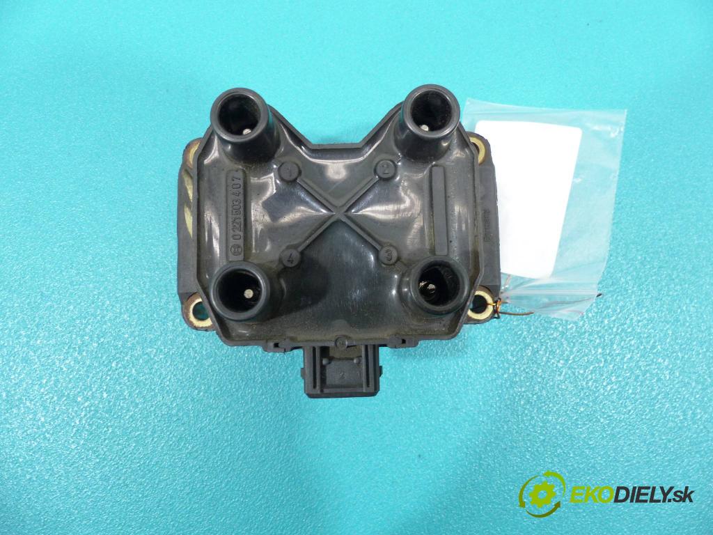 Fiat Palio II 2002-2006 1.2 16V 80 HP manual 59 kW 1200 cm3  Cievka zapaľovacia 0221503407 (Zapaľovacie cievky, moduly)