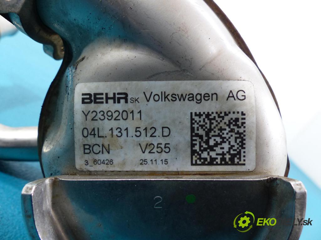 Skoda Octavia III 2013- 2.0 TDI 150 hp manual 110 kW 2000 cm3  chladič spalín 04L131512D