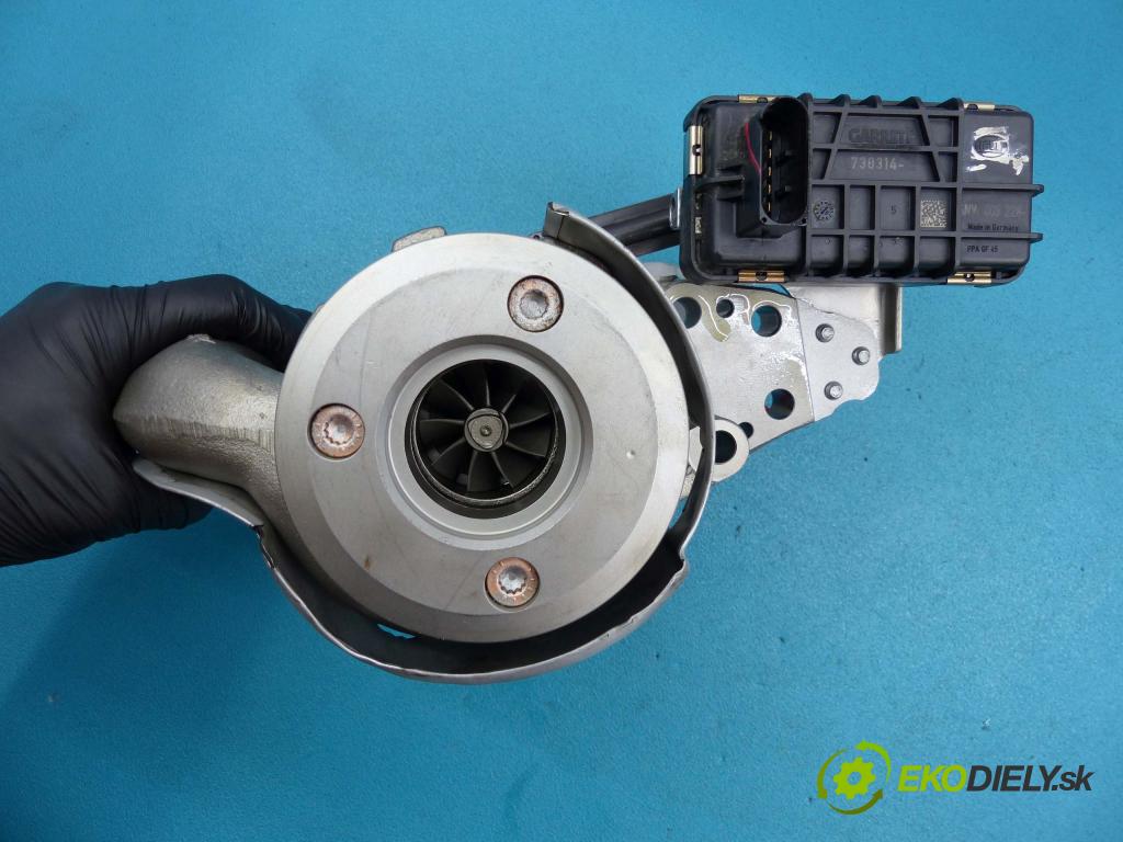 Vw Phaeton 5.0 TDI V10 313 HP automatic 230 kW 4921 cm3  Turbodúchadlo,turbo 755298-5 (Turbodúchadlá (kompletné))