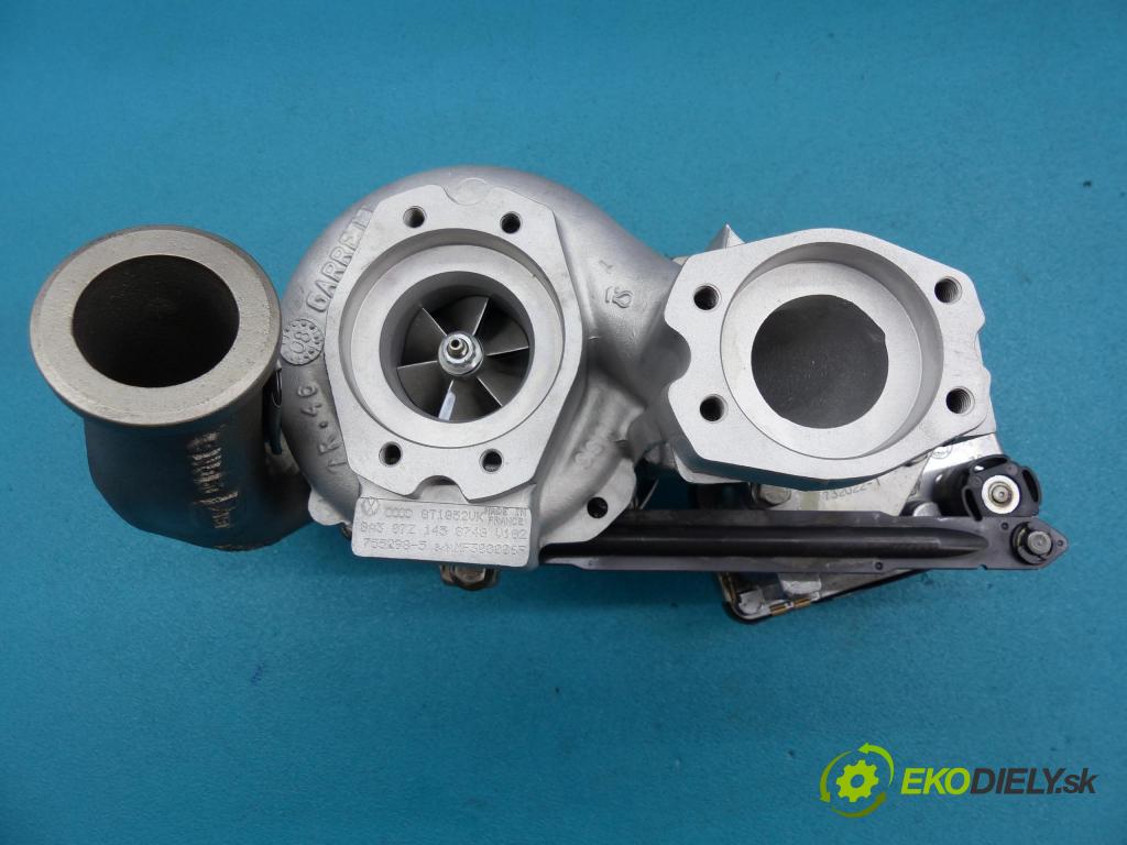 Vw Phaeton 5.0 TDI V10 313 HP automatic 230 kW 4921 cm3  Turbodúchadlo,turbo 755298-5 (Turbodúchadlá (kompletné))