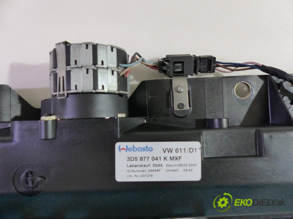 Vw Phaeton 5.0 TDI V10 313 HP automatic 230 kW 4921 cm3  strešné okno 3D0959591E (Sklá karosérie)