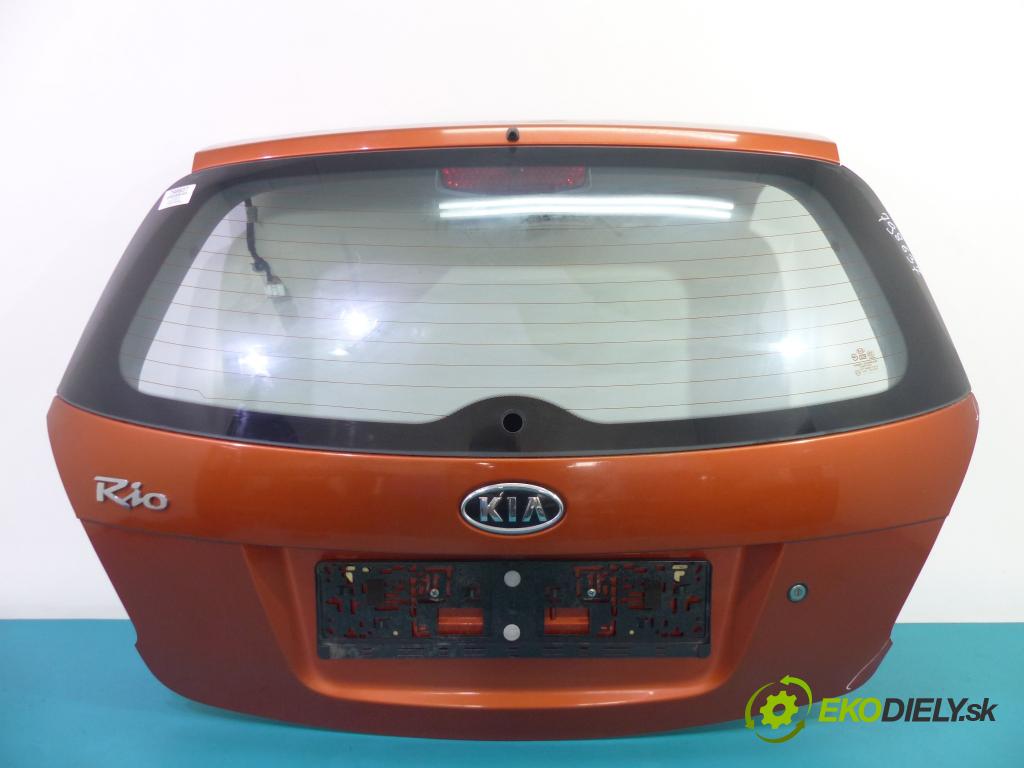 Kia Rio II 2005-2011 1.4 16V 97 hp manual 71 kW 1399 cm3  zadní část kapota  (Zadní kapoty)