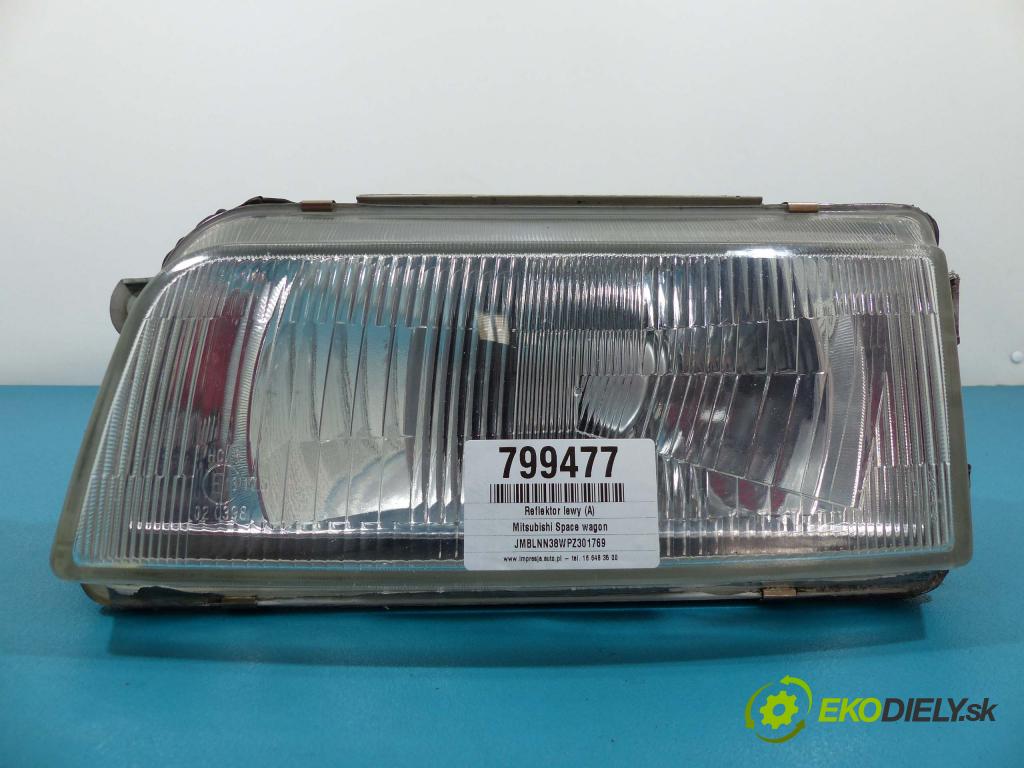 Mitsubishi Space wagon 2.0 TD 82 HP manual 60 kW 2000 cm3  Svetlomet ľavy 110-37623 (Ostatné)