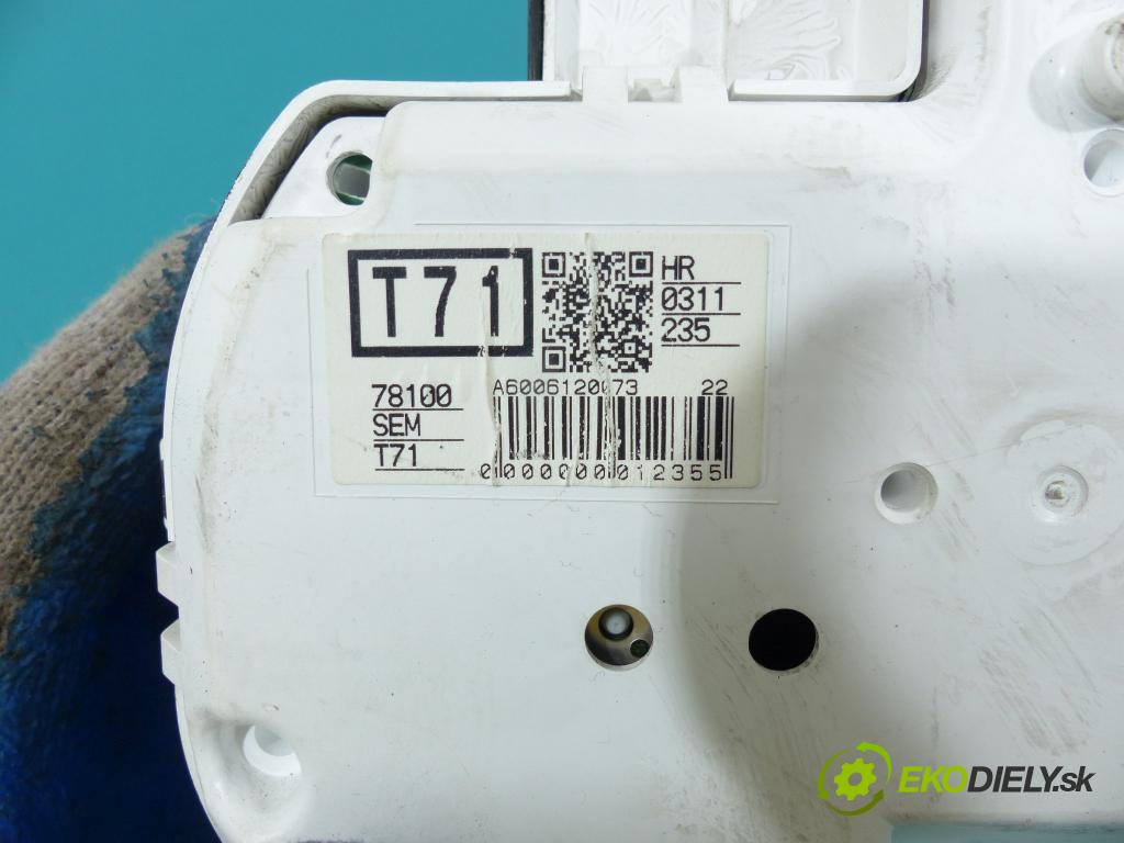 Honda City IV 02-08 1,4.0 16V - 83 HP manual 61 kW 1339 cm3  Prístrojovka 78100SEMT71 (Prístrojové dosky, displeje)