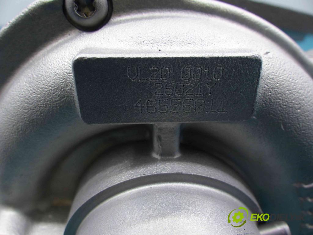 Fiat Punto II 1999-2010 1.9 JTD 80 HP manual 59 kW 1910 cm3  Turbodúchadlo,turbo VL200010 (Turbodúchadlá (kompletné))