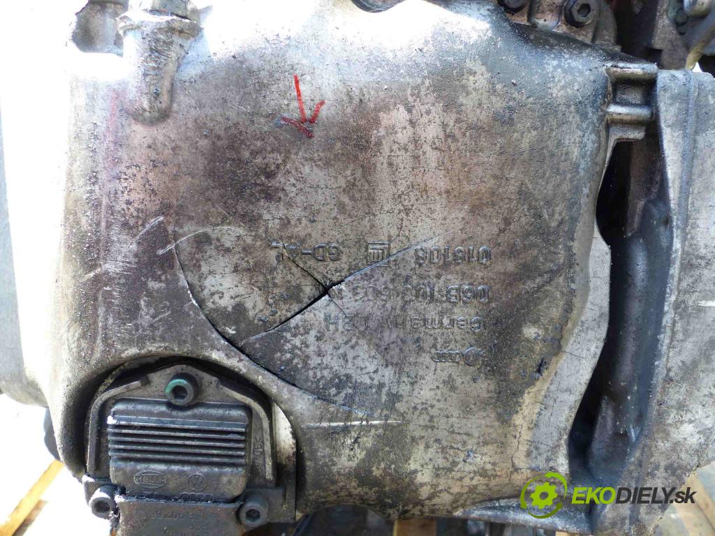 Vw Passat B5 1995-2005 1.9 TDI 101 hp manual 74 kW 1896 cm3  motor DIESLA AVB