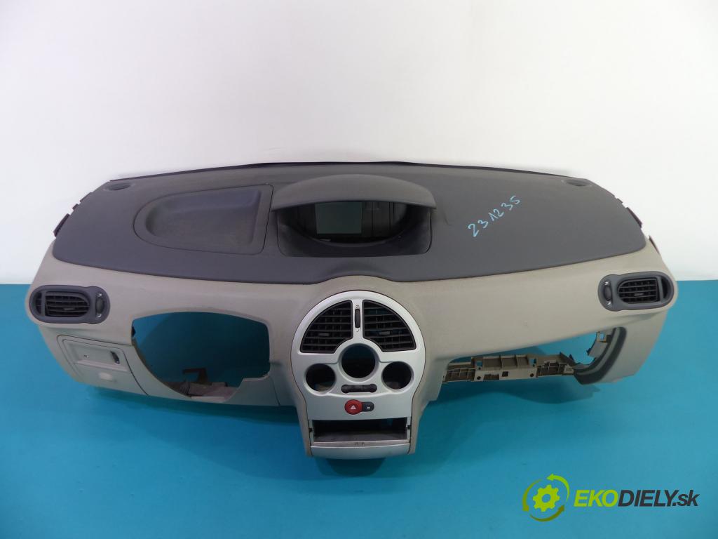 Renault Modus 1.6 16V - 88 HP manual 65 kW 1600 cm3 palubovka -