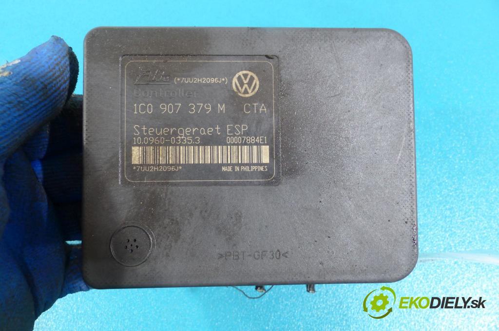 Audi A3 8L 1996-2003 1.9 TDI 101 HP manual 74 kW 1896 cm3  Pumpa ABS 1J0614517J (Pumpy ABS)