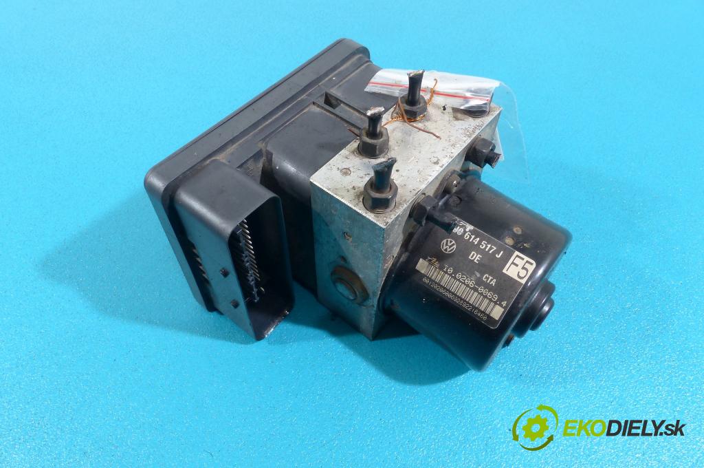 Audi A3 8L 1996-2003 1.9 TDI 101 HP manual 74 kW 1896 cm3  Pumpa ABS 1J0614517J (Pumpy ABS)